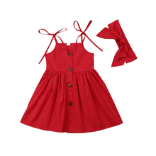 Load image into Gallery viewer, Jasmine Sun Dress with Headband
