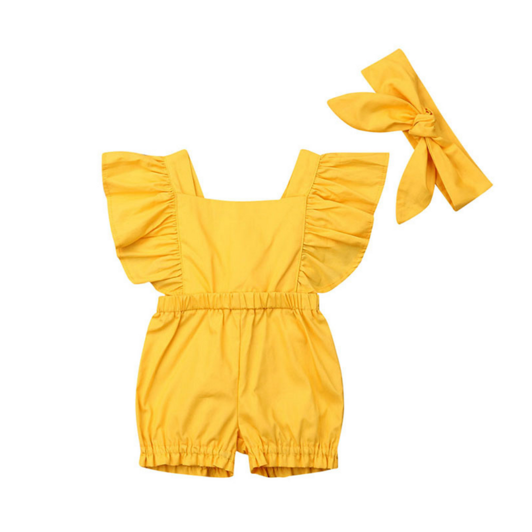 Bella Summer Romper and Headband